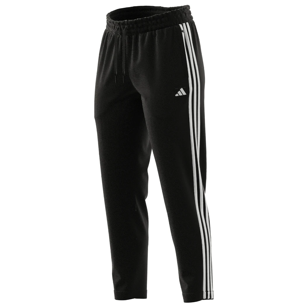ADIDAS Women's Aeroready Knit Taped 3-Stripes Pants - Tracksuit Trousers 4 ADIDAS Women's Aeroready Knit Taped 3-Stripes Pants - Tracksuit Trousers - Image 4