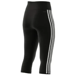 ADIDAS Women's Training Essentials 3-Stripes 3/4 Tights - Leggings -Outdoor Clothing Shop adidas womens training essentials 3 stripes 3 4 tights leggings detail 4