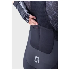 ALE Stones Cargo Bibshorts - Cycling Bottoms -Outdoor Clothing Shop al stones cargo bibshorts cycling bottoms bf detail 3