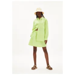 Armedangels Women's Ealgaa Lino - Blouse -Outdoor Clothing Shop armedangels womens ealgaa lino blouse detail 5