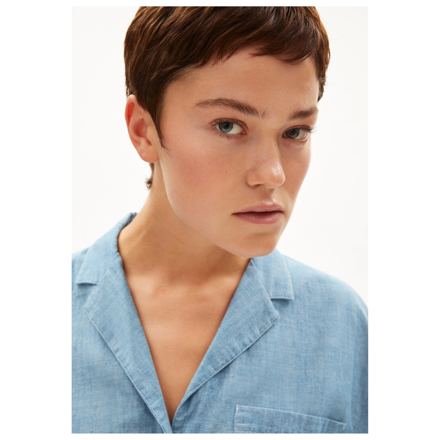 Armedangels Women's Leaanne Denim - Blouse 5 Armedangels Women's Leaanne Denim - Blouse - Image 5