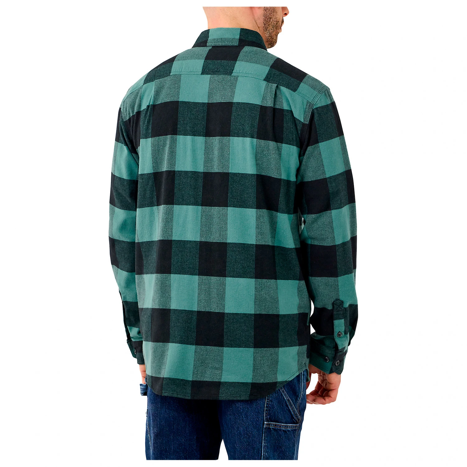 Carhartt Midweight Flannel L/S Plaid Shirt - Shirt 3 Carhartt Midweight Flannel L/S Plaid Shirt - Shirt - Image 3
