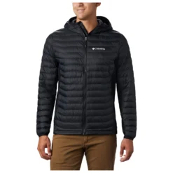 Columbia Powder Pass Hooded Jacket - Synthetic Jacket -Outdoor Clothing Shop columbia powder pass hooded jacket synthetic jacket detail 4