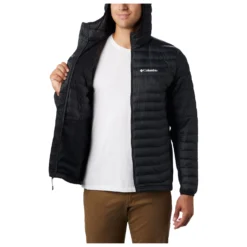 Columbia Powder Pass Hooded Jacket - Synthetic Jacket -Outdoor Clothing Shop columbia powder pass hooded jacket synthetic jacket detail 5
