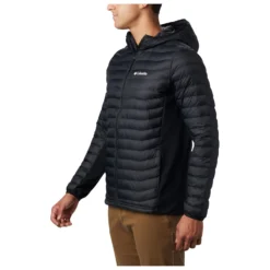 Columbia Powder Pass Hooded Jacket - Synthetic Jacket -Outdoor Clothing Shop columbia powder pass hooded jacket synthetic jacket detail 6