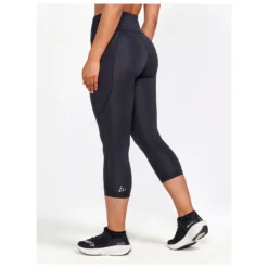 Craft Women's Advanced Essence Capri Tights 2 - Running Tights 7 Craft Women's Advanced Essence Capri Tights 2 - Running Tights -Outdoor Clothing Shop craft womens advanced essence capri tights 2 running tights detail 3