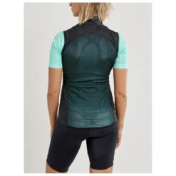 Craft Women's Essence Light Wind Vest - Windproof Vest -Outdoor Clothing Shop craft womens essence light wind vest windproof vest detail 3