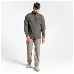 Craghoppers Nosilife Pro Convertible Hose - Zip-off Trousers -Outdoor Clothing Shop craghoppers nosilife pro convertible hose zip off trousers detail 4