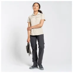 Craghoppers Women's Nosilife Pro Convertible Trousers - Zip-off Trousers -Outdoor Clothing Shop craghoppers womens nosilife pro convertible trousers zip off trousers detail 4