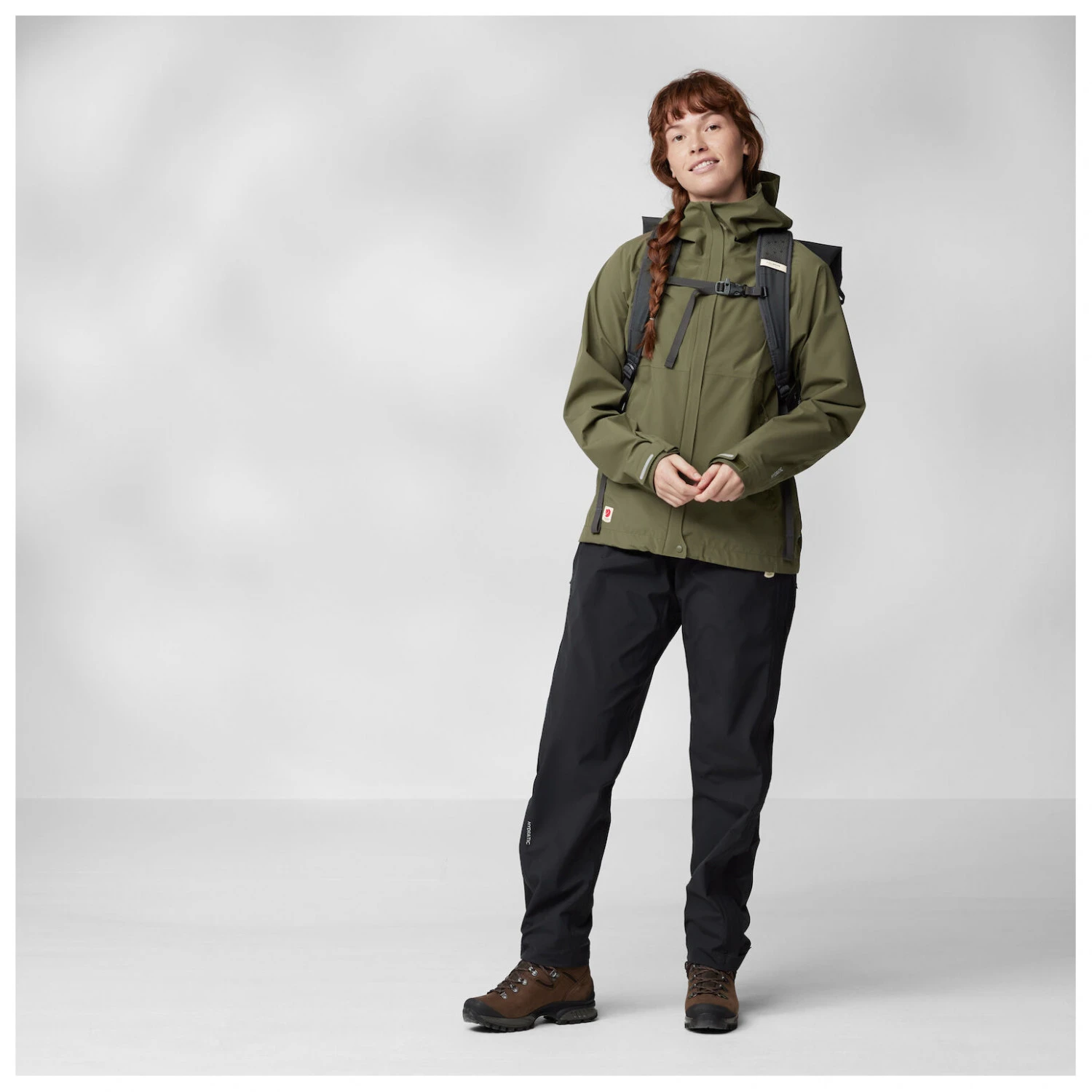 FJÄLLRÄVEN Women's HC Hydratic Trail Trousers - Waterproof Trousers 3 FJÄLLRÄVEN Women's HC Hydratic Trail Trousers - Waterproof Trousers - Image 3