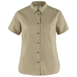 FJÄLLRÄVEN Women's Övik Travel Shirt S/S - Blouse