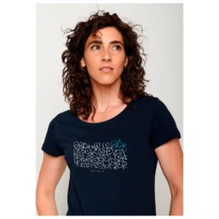 Women's Bike Maze Loves - T-shirt -Outdoor Clothing Shop greenbomb womens bike maze loves t shirt detail 3
