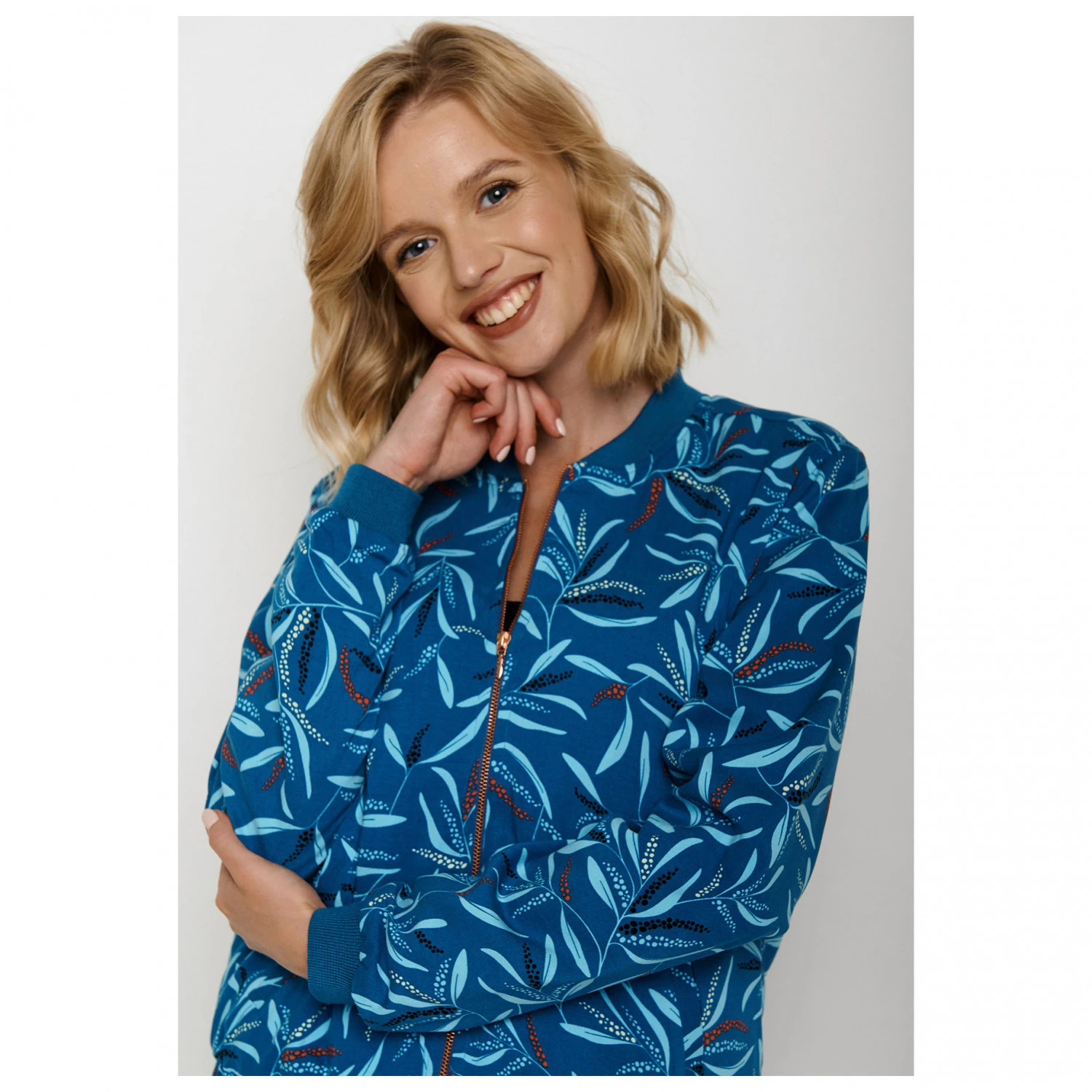 Women's Summer Berry Grave Blouson - Casual Jacket 4 Women's Summer Berry Grave Blouson - Casual Jacket - Image 4