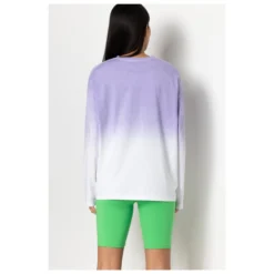 Hey Honey Women's Long Sleeve Tie Dye - Yoga Shirt -Outdoor Clothing Shop hey honey womens long sleeve tie dye yoga shirt detail 2