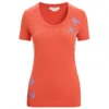 Icebreaker Women's Tech Lite II S/S Scoop Swarming Shapes - Merino Shirt