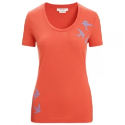 Icebreaker Women's Tech Lite II S/S Scoop Swarming Shapes - Merino Shirt