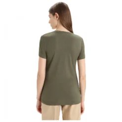 Icebreaker Women's Tech Lite II S/S Scoop Swarming Shapes - Merino Shirt -Outdoor Clothing Shop icebreaker womens tech lite ii s s scoop swarming shapes merino shirt detail 4