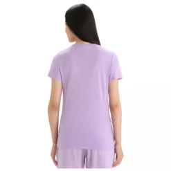 Icebreaker Women's Tech Lite II S/S Tee IB Natural - Merino Shirt -Outdoor Clothing Shop icebreaker womens tech lite ii s s tee ib natural merino shirt detail 4