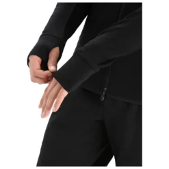 Icebreaker Zoneknit L/S Zip Hoodie - Merino Hoodie -Outdoor Clothing Shop icebreaker zoneknit l s zip hoodie merino hoodie detail 8