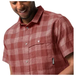 Jack Wolfskin Highlands Shirt - Shirt -Outdoor Clothing Shop jack wolfskin highlands shirt shirt detail 4