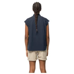 Jack Wolfskin Women's Light Wander Shirt - Blouse -Outdoor Clothing Shop jack wolfskin womens light wander shirt blouse detail 3