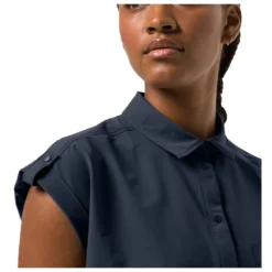 Jack Wolfskin Women's Light Wander Shirt - Blouse -Outdoor Clothing Shop jack wolfskin womens light wander shirt blouse detail 4
