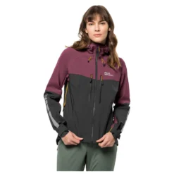 Jack Wolfskin Women's Morobbia 3L Jacket - Cycling Jacket -Outdoor Clothing Shop jack wolfskin womens morobbia 3l jacket cycling jacket detail 4