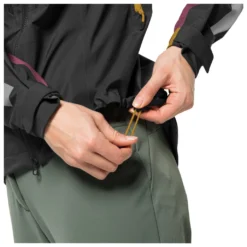 Jack Wolfskin Women's Morobbia 3L Jacket - Cycling Jacket -Outdoor Clothing Shop jack wolfskin womens morobbia 3l jacket cycling jacket detail 7