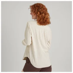 Kathmandu Women's Flaxton L/S Shirt V2 - Shirt -Outdoor Clothing Shop kathmandu womens flaxton l s shirt v2 shirt detail 4