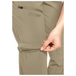 Maier Sports Women's Latit Zip - Zip-off Trousers -Outdoor Clothing Shop maier sports womens latit zip zip off trousers detail 4