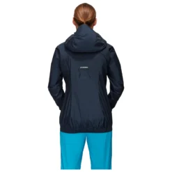 Mammut Women's Nordwand Light HS Hooded Jacket - Waterproof Jacket -Outdoor Clothing Shop mammut womens nordwand light hs hooded jacket waterproof jacket detail 4
