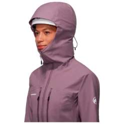 Mammut Women's Taiss HS Hooded Jacket - Waterproof Jacket -Outdoor Clothing Shop mammut womens taiss hs hooded jacket waterproof jacket detail 8