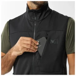 Millet Lokka Vest III - Fleece Vest -Outdoor Clothing Shop millet lokka vest iii fleece vest detail 5