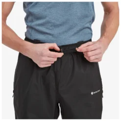 Montane Spirit Lite Pants - Waterproof Trousers -Outdoor Clothing Shop montane spirit lite pants waterproof trousers detail 5