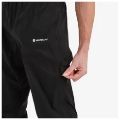 Montane Spirit Lite Pants - Waterproof Trousers -Outdoor Clothing Shop montane spirit lite pants waterproof trousers detail 6