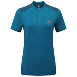 Mountain Equipment Women's Nava S/S Zip T - Sport Shirt
