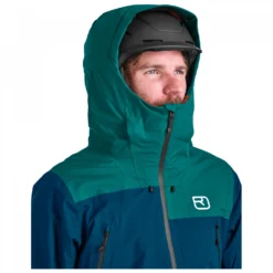 Ortovox 2L Swisswool Sedrun Jacket - Ski Jacket 9 Ortovox 2L Swisswool Sedrun Jacket - Ski Jacket -Outdoor Clothing Shop ortovox 2l swisswool sedrun jacket ski jacket detail 4
