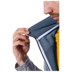 Ortovox Fleece Grid Vest - Merino Vest -Outdoor Clothing Shop ortovox fleece grid vest merino vest detail 3