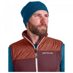 Ortovox Fleece Plus Vest - Fleece Vest -Outdoor Clothing Shop ortovox fleece plus vest fleece vest detail 4