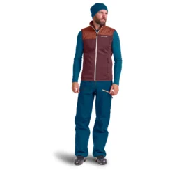 Ortovox Fleece Plus Vest - Fleece Vest -Outdoor Clothing Shop ortovox fleece plus vest fleece vest detail 5