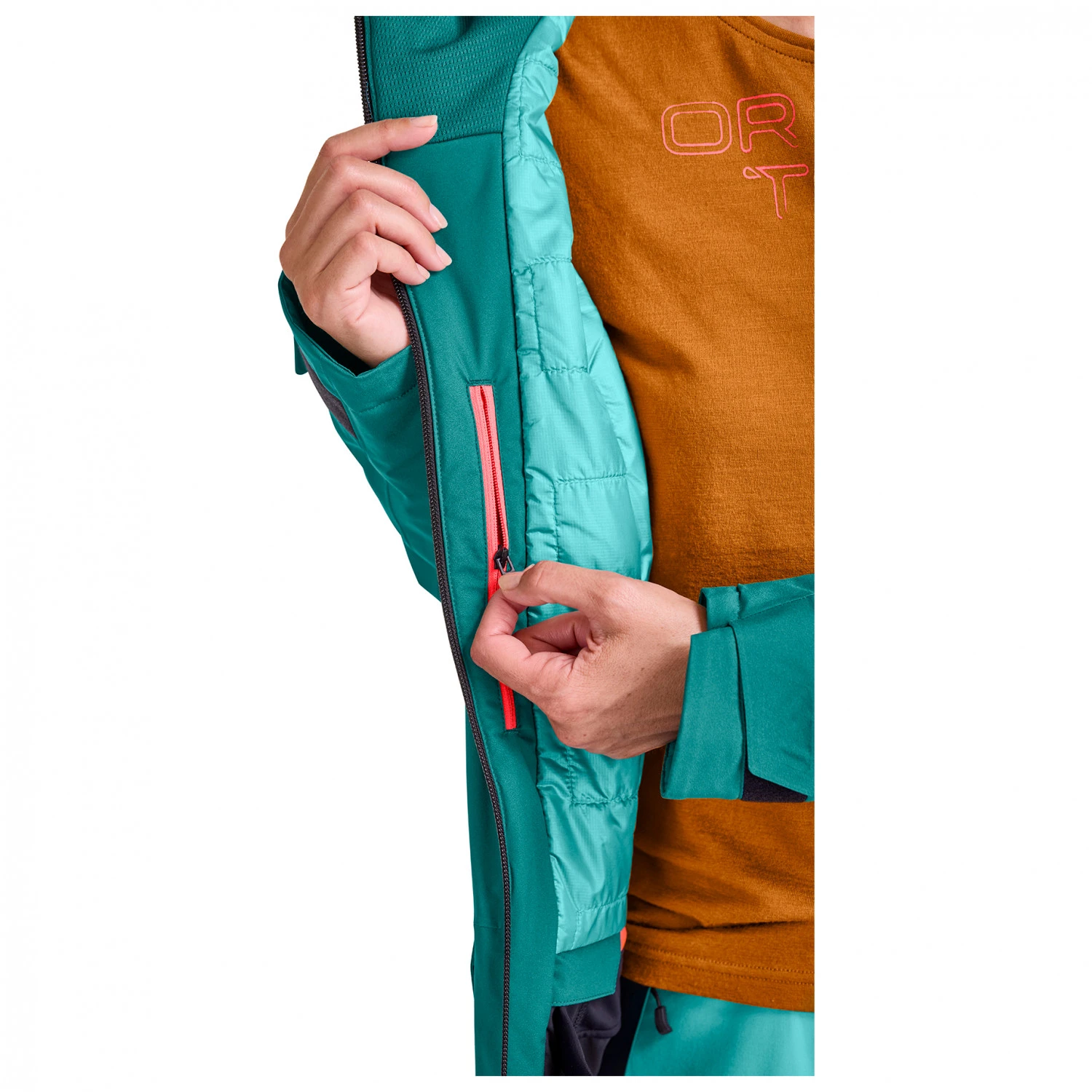 Ortovox Women's 2L Swisswool Sedrun Jacket - Ski Jacket 4 Ortovox Women's 2L Swisswool Sedrun Jacket - Ski Jacket - Image 4