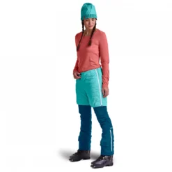 Ortovox Women's Swisswool Piz Boè Shorts - Synthetic Trousers -Outdoor Clothing Shop ortovox womens swisswool piz boe shorts synthetic trousers bf detail 4