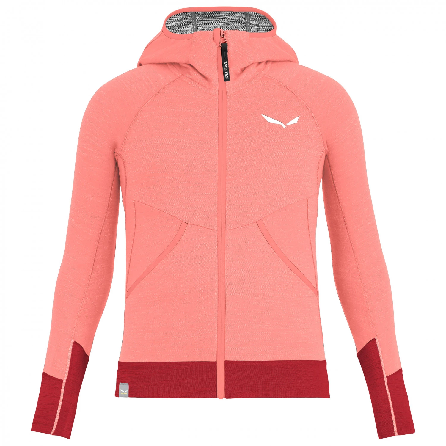 SALEWA Kid's Puez Hybrid PL G Full Zip Hoody - Fleece Jacket 1 SALEWA Kid's Puez Hybrid PL G Full Zip Hoody - Fleece Jacket