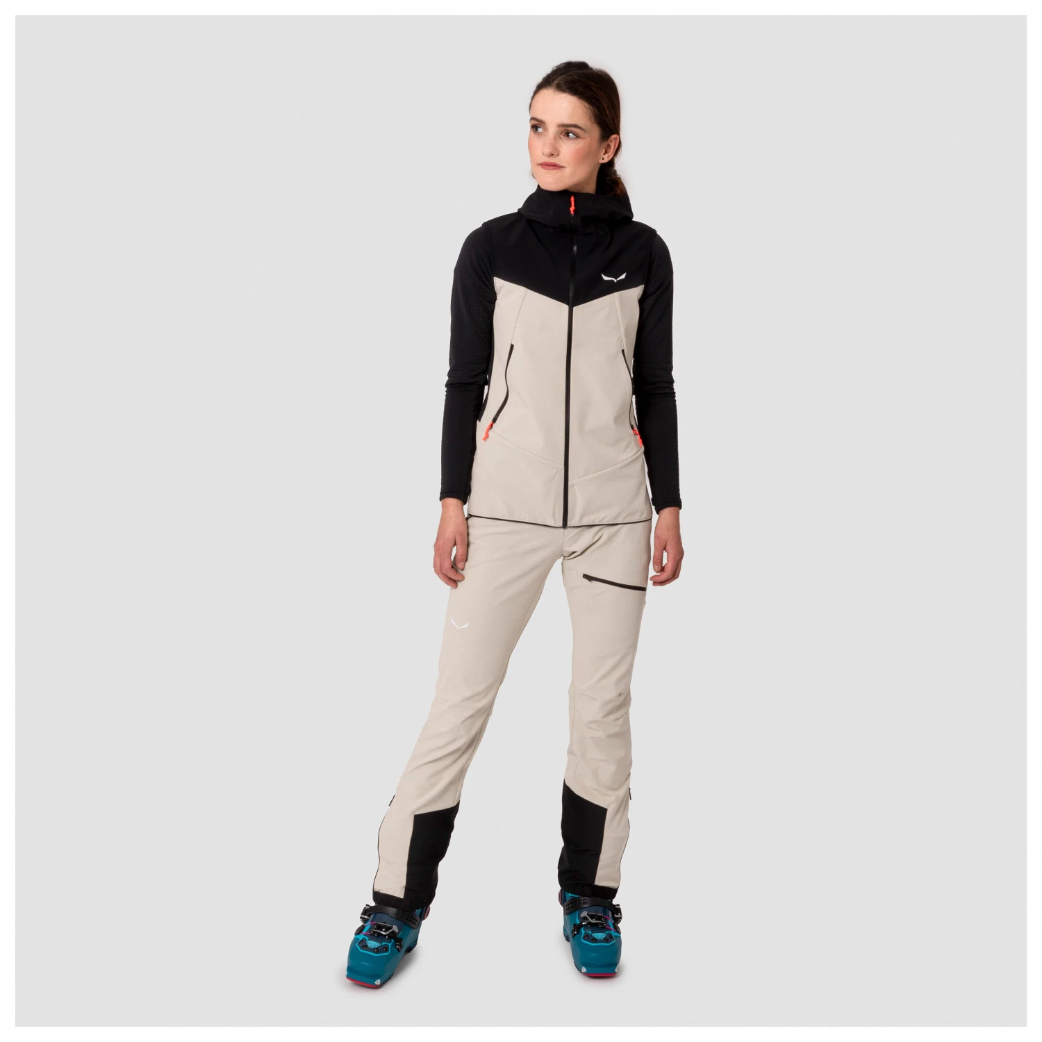 SALEWA Women's Sella DST Light Pants - Ski Touring Trousers 4 SALEWA Women's Sella DST Light Pants - Ski Touring Trousers - Image 4