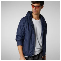 SAVE THE DUCK Mayson Hooded Jacket - Synthetic Jacket -Outdoor Clothing Shop save the duck mayson hooded jacket synthetic jacket detail 5