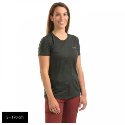 Stoic Women's Merino150 HeladagenSt. Artwork Slim - Merino Shirt -Outdoor Clothing Shop stoic womens merino150 heladagenst artwork slim merino shirt detail 10