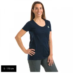 Stoic Women's Merino150 HeladagenSt. Mountain - Merino Shirt -Outdoor Clothing Shop stoic womens merino150 heladagenst mountain merino shirt detail 10