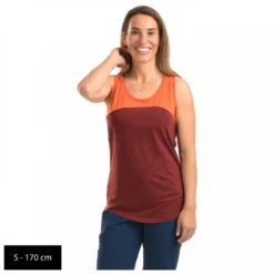 Stoic Women's Merino150 HeladagenSt. Tank Multi - Tank Top 9 Stoic Women's Merino150 HeladagenSt. Tank Multi - Tank Top -Outdoor Clothing Shop stoic womens merino150 heladagenst tank multi tank top detail 10