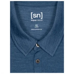 Super.natural Travel Polo - Polo Shirt 6 Super.natural Travel Polo - Polo Shirt -Outdoor Clothing Shop supernatural travel polo polo shirt detail 3