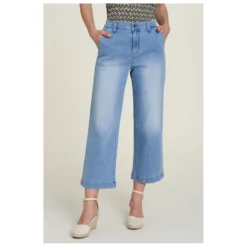 Women's Cropped Jeans Aus Bio-Denim - Jeans -Outdoor Clothing Shop tranquillo womens cropped jeans aus bio denim jeans detail 3